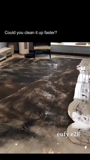 AI News | Tech | Human Impact on Instagram: "The Eufy E28 robot vacuum doesn’t just clean it restores. In this clip, it tackles what looks like a hopelessly dirty ceramic tile floor covered in thick, dark grime and leaves it shining like new. The combination of precise suction, mopping capability, and smart path mapping shows just how far home robotics have come. It’s moments like this that remind us automation isn’t just about convenience, it’s about reclaiming time. Machines like this are quie