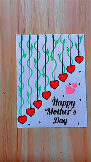Happy Mother's Day Card Making / Mother's Day Card / Mother's Day Greeting Card #shorts #card