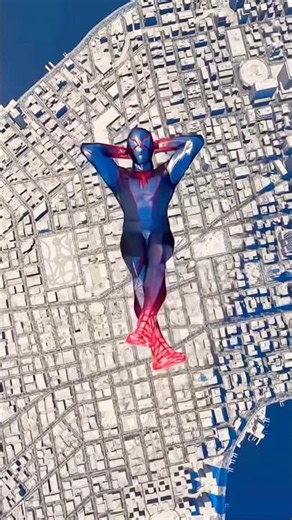 Marvel’s Spider-man Miles Morales Programmable Suit Falling From The Highest Point PS5 4K Smooth
