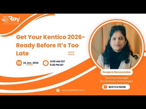 Kentico Xperience 13 End of Support in 2026 | What Happens Next? (Upgrade Strategy Webinar)