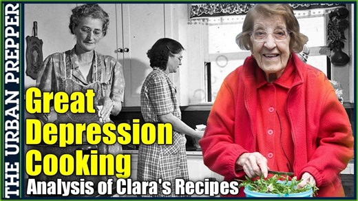 Analyze Great Depression cooking secrets with Clara's recipes