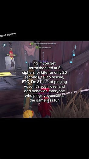 Idc if I lose in rank or qm ngl this is just a game and I will never stop being a kind person. Yes I will get toxic in pm chat if you do first! No idc if you clip me no idc if I kite for 20 seconds no idc if you think I’m bad! #fyp #identityV #identityvgameplay #mintcts #genuine