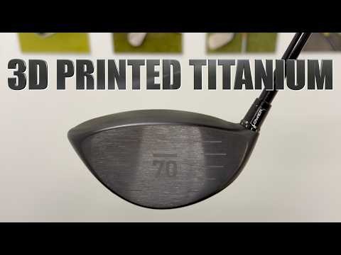 FIRST ON YOUTUBE! / 3D Printed Titanium Driver
