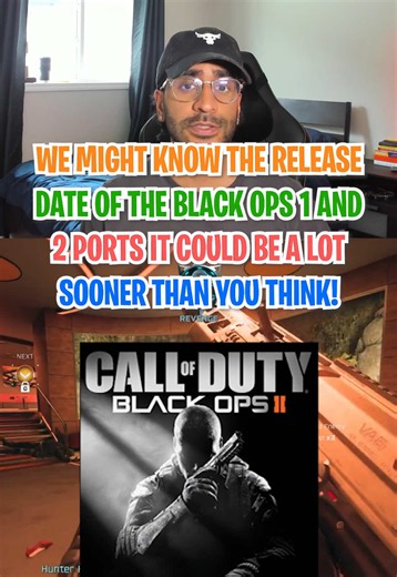 The Release Date of Black Ops 1 and 2 could release a lot sooner than you think...😅 #blackops2 #callofduty #warzone