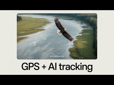 We Tracked a Wild Bald Eagle Using GPS & AI — Here’s What We Discovered