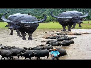 Biggest Domestic Water Buffalo Full documentary || Best Milking Buffalo In The World