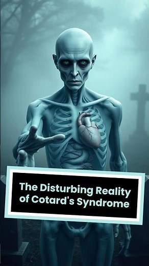 The Terrifying Mental Disorder That Makes People Think They're DEAD | Cotard's Syndrome #shorts