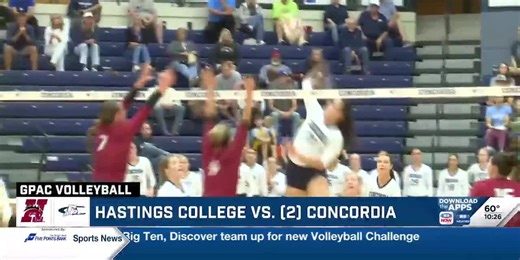 Volleyball Highlights: Hastings College vs. Concordia