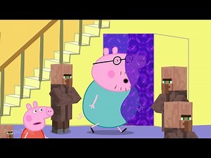 Peppa Pig vs Zombies in minecraft - All Part 24