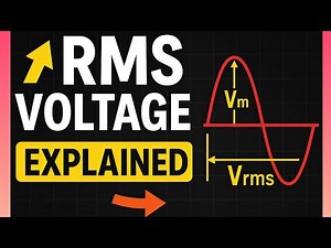 RMS Voltage Explained | Easy Formula, Waveform | Electrical Engineering Basics