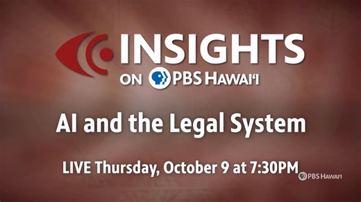 2.6K views · 33 reactions | TONIGHT AT 7:30 ⏰ There is increasing scrutiny over the use of artificial intelligence or AI within the legal system. What are the rules, and how should they be enforced? Join our discussion. We'll be livestreaming on YouTube. https://www.youtube.com/live/TdFcWtxrLSk | PBS Hawai‘i | Facebook