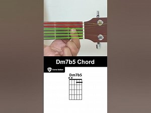 How To Play The Dm7b5 Chord On Guitar - Guvna Guitars