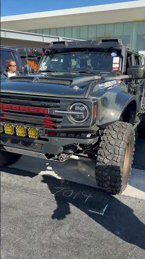 Carbon Fiber Ford Bronco at SEMA 2025 😍🔥 | Built for Baja Dreams