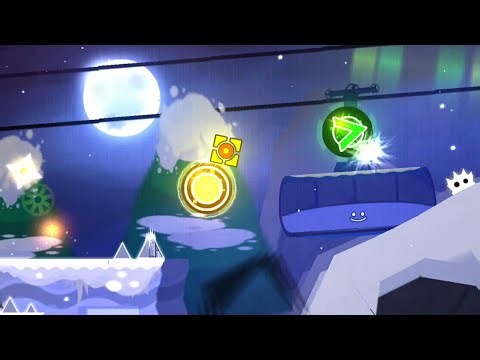 "Snowfall Summit" By QuixonicGD [3 Coins] | Geometry Dash