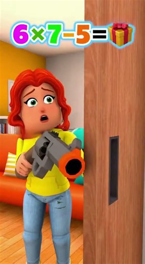 “She Thought It Was Scary… But It Was JUST KETCHUP! 😂🍅🎁”