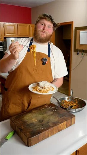 The final meal I’ll ever make in this kitchen #kitchen #update #remodel #chef #cooking #spaghetti
