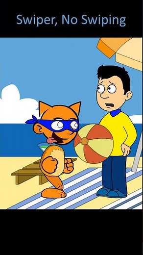 Swiper No Swiping! but it's GoAnimate (Swiper doesn't swipe my beach ball) [‪@ARSmedia2007SEAsia‬ Version]