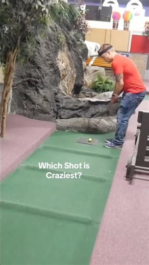 Craziest Putts You’ll Ever See 🤯 #golf #minigolfing #minigolf