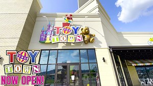 6.9K views · 79 reactions | Toy Town is now OPEN! This beautiful store features any toy that you can imagine! Featuring bright colors, toys lining every wall, soft plush, and even a giant dinosaur, this is a store you won't want to miss! | The Mountain Mile in Pigeon Forge | Facebook