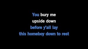 Karaoke Bury Me Upside Down - Brantley Gilbert - CDG, MP4, KFN - Karaoke Version