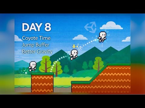 Day 8 of Learning Unity – Coyote Time, Jump Buffer & Better Gravity
