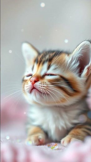 Kitten's First Sneeze: Cuteness Overload!