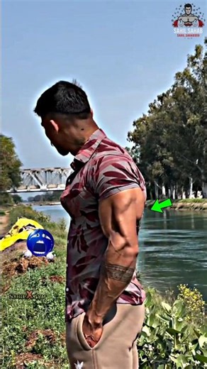 Bro Has Insane Biceps Aura 🥶 #bodybuilding #shorts