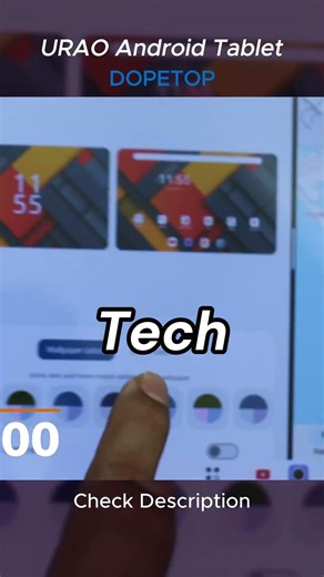 URAO Android Tablet - DOPETOP #shorts #tablet #android