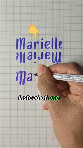 Can I ambigram this person's mom's name?