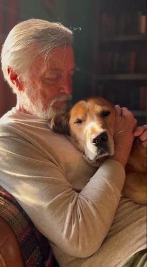 Just a Man and His Dog ❤️ #kindness #doglove