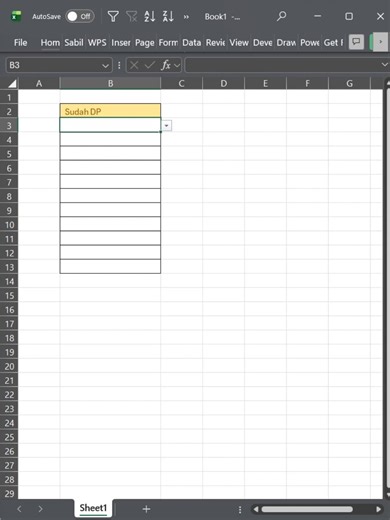 @tanyakanrl Data Validation ListAtau biasa dikenal Dropdown ListYuk simak, udah full Shortcut juga + cara memberi warna pada cellnya