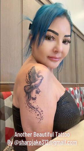 Another Beautiful Dove Tattoo 🕊️✨ Meaningful Ink By Jake Sharp | Butterfly & Spiritual Tattoo
