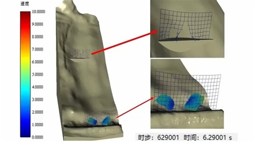 三维球簇DDA模拟山区落石及柔性被动网拦截