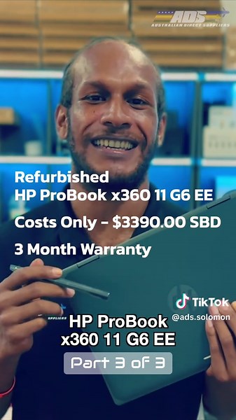 Part 3 of 3: Top 6 Laptop Features: Why the HP ProBook is perfect for students! 💻 Students, meet your dream laptop! The HP ProBook x360 11 G6 EE is tough, fast, and flips to fit your study vibe. Get it now for just $3390.00 with a FREE stylus and Microsoft Office Suite! Only this month—stock’s running low! Visit Australian Direct Supplier's socials or race to our store. Comment ‘ProBook’ to join the deal! #studentlaptop #hpprobook #australiandirectsuppliers #fyp
