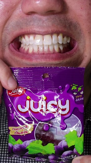 Satisfying ASMR Grape Jelly Eating Sounds