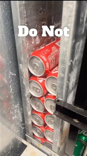 The correct way to fill water bottles inside a vending machine #vending