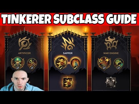 Tinkerer Subclass Guide GrimGuard Tactics Fantasy RPG