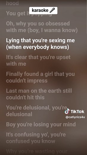 Obsessed - Mariah Carey Karaoke Sing-Along Lyrics