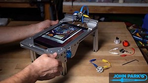 7.9K views · 154 reactions | Use CircuitPython and the Gemma M0 to control iPad pinball built into an extruded aluminum mini table! Build your own! Follow the Learning Guide: https://learn.adafruit.com/mini-pinball-table-with-gemma-m0/overview #DIY #Electronics #adafruit @jedgarpark | Adafruit Industries | Facebook