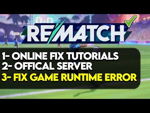 Fix Rematch Online Error in Seconds! ✅ | Quick & Easy Solution 2025