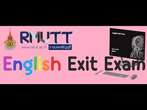RMUTT English Exit Exam-Vocabulary section