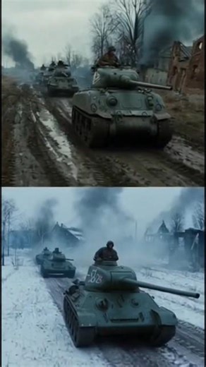 American Sherman vs Soviet T-34 — The Tank War That Defined WWII #shorts