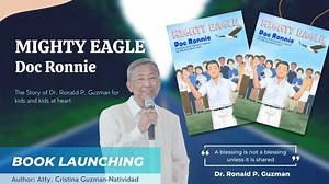 5.2K views · 627 reactions | MIGHTY EAGLE Doc Ronnie: The Story of Dr. Ronald P. Guzman for Kids and Kids at Heart Copyright @ 2021 by Cristina Guzman-Natividad, MBA Published by John 14-14 Book Publishing Center National Library of the Philippines ISBN: 978-621-452-132-6 | MCNP - ISAP | Facebook