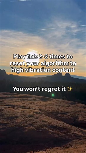 🔁Play this 2–3 times to reset your algorithm to high vibration content. Your feed responds to what you engage with. What you pause on. What you replay. What you give attention to. Most people scroll on autopilot — and their algorithm reflects that. But when you intentionally engage with calming, regulating content, your feed begins to shift. These Golden Ratio frequencies are structured using harmonic patterns your brain naturally recognizes — helping guide your nervous system into calmer, more