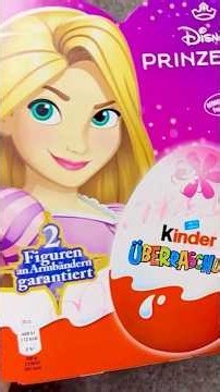 👸🏻✨Funny Kinder Disney Princess Surprise Egg Unboxing ASMR #shorts #asmr #unboxing