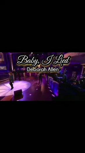 Debra Allen ~Baby I Lied #countrygoldsaturdaynight | Country Gold