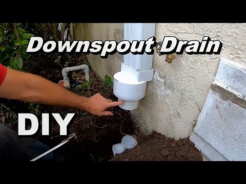 Downspout Drain Pipe | Best How To for Homeowners