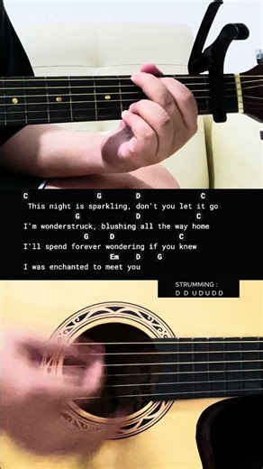 Enchanted - Taylor Swift | Easy Guitar Tutorial For Beginners #guitarlesson #shorts