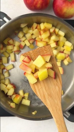 This apple cheesecake dessert in a glass is perfect for spooning and enjoying – no baking required.