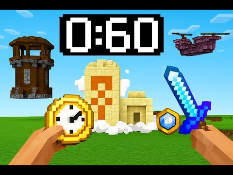 Minecraft but random structures try to KILL ME every minute